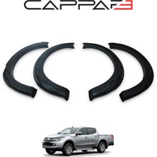 Cappafe Mitsubishi L200 2015-2019 Arası Çamurluk Üstü 4 Parça Dodik