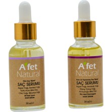 A'fet Natural Saç Serumu 30ML Kuru ve Yıpranmış Saçlar - Hair Serum 30ML For Damaged And Dry Hair