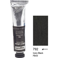 Bigpoint Yağlı Boya 200 ml Ivory Black 792