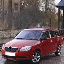 Vass41 Skoda Fabia 2 2007-2014 Kol Dayama Üst Kapak Gri Kumaş 6R0867173