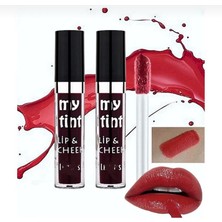 Trend Vitrin Dudak ve Yanağa Uygulanabilen Ruj ve Allık Kırmızı Tint Lip And Cheek