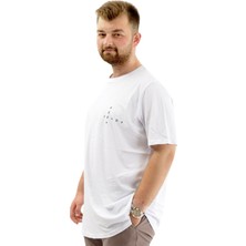 Superxl T-Shirt Bıs Yakakeep 24083 Beyaz