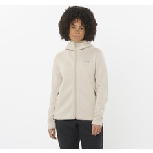 Salomon Sntial Midfleece Fz Hd Kadın Bej Fleece