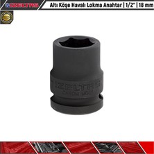 İzeltaş Altı Köşe Havalı Lokma Anahtar 1/2” 18 mm