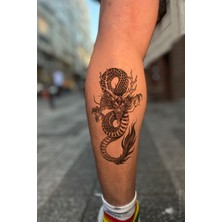 BP Tattoo Ejderha Geçici Dövme Unisex Dragon Tattoo