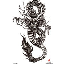 BP Tattoo Ejderha Geçici Dövme Unisex Dragon Tattoo