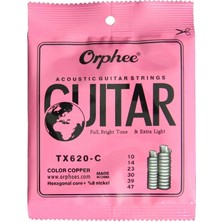 Orphee TX620-C Akustik Gitar Teli