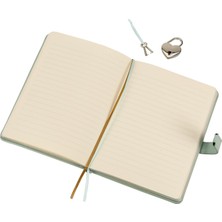 Victoria's Journals Hush Hush Pastel Yeşil Kilitli Defter ve Kalem Çantası Seti
