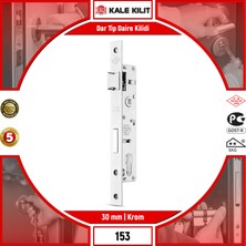 Kale Kilit Dar Tip Daire Kilidi 153 30 mm Krom 15330000004