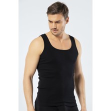 Cacharel Erkek 2'li %100 Pamuk Atlet 1501/SIYAH
