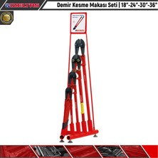 İzeltaş Demir Kesme Makası Seti 18"-24"-30"-36"