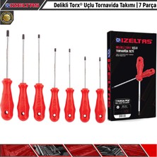 İzeltaş Delikli Torx® Uçlu Tornavida Takımı | 7 Parça