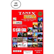 Tanex TW-2000 210 x 297 mm Lazer Etiket 100 Adet