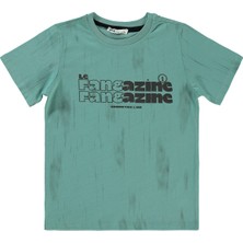 Civil Boys Erkek Çocuk Tişört 6-9 Yaş Yosun Yeşili