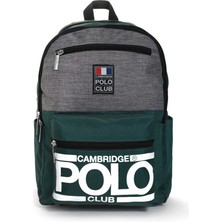 Cambridge Polo Club Cambridge Polo Clup 4016 Okul Çantası Sırt Çantası  Suya Dayanıklı Akademiy