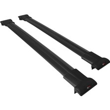 AccessoryPart Fiat Panda Cross 2014 ve Sonrası ile Uyumlu Fly Model Ara Atkı Tavan Barı Siyah