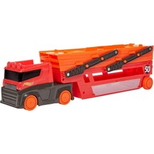 GHR48 Hot Wheels Mega Tır (Kırmızı-Turuncu)