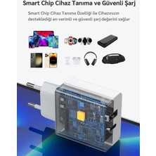 HANPORIUM Casper Via P3 Uyumlu 25W Ultra Hızlı Çoklu Şarj Cihazı Adaptör Qualcomm3.0 + PD - İthalatçı Garantili