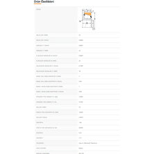 Timken 33205-90KA4 - 25X22X52 - Tımken