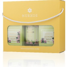 Nurxos 9680 Reyhan Kutulu 2 Adet Kokulu Mum+Freshener Oda Spreyi