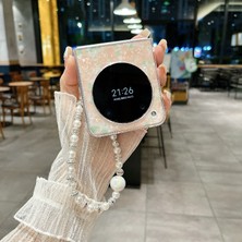 PLZ Shop Zte Nubia Flip Için Sedefli Shl Doku Kılıfı (Yurt Dışından)