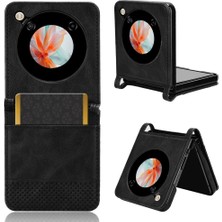 PLZ Shop Zte Nubia Flip / Libero Flip Için Retro Dokulu Deri Kılıf (Yurt Dışından)