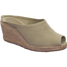 Akınalbella Hasır Keten Kadın Terlik