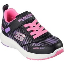 Skechers Dynamic Tread - Journey Time Büyük Kız Çocuk Siyah Spor Ayakkabı 303387L Bkhp