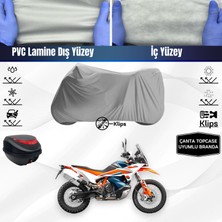 Ultra Shop Ktm 890 Adventure R Motosiklet Brandası Çanta Topcase Uyumlu Motor Branda