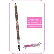 Callista Beauty Callista Brow Star Eyebrow Pencil Fırçalı Kaş Kalemi 01 Dark Blonde - Açık Kahverengi