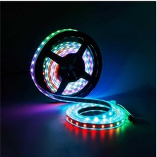 Polosmart PGS405 Tv Arkası Dekoratif Kumandalı Su Geçirmez 16 Farklı Renk Rgb LED Şerit Aydınlatma