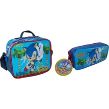 Sonic Beslenme Çantası ve Kalem Kutu