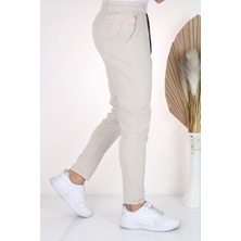 Tükato Erkek Beli Bağcıklı Duble Paça Yandan Cepli Fitilli Jogger Pantolon