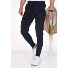 Tükato Erkek Beli Bağcıklı Duble Paça Yandan Cepli Fitilli Jogger Pantolon