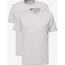 Altınyıldız Classics 2'li Paket Slim Fit Dar Kesim Pamuklu Basic Tişört