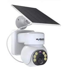 Uranium ANP-PT2015BS4G-B 2mp 3.6mm Lens 4g/lte 15MT Ir + 15MT Beyaz LED Çift Yönlü Konuşma IP65 Solar Kamera Ip Kamera