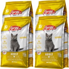 Energy Tavuklu Yetişkin Kedi Maması 500 G - 4 Adet