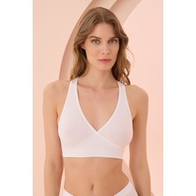 iShe Beyaz Spor Kesim Büstiyer NBB2968