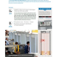 Ceia S.p.a Hı-Pe Multi-Zone Plus Kapı Tipi Metal Dedektör