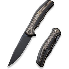 Weknife Zonda Titanium Black & Bronze Copper Foil Çakı