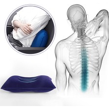 Wenchang Shop C Boyun Koruma Stili Sıcak Satış Araba Aksesuarları Şoförler Için Bel Yastığı Şişirilebilir Seyahat Yastığı - Yüksek Kaliteli Taşınabilir Arka Koltuk Desteği (Yurt Dışından)