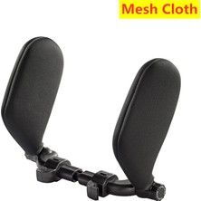 Wenchang Shop C M Örgü Kumaş Siyah Stil Araba Koltuk Baş Desteği Yastığı Seyahat Boyun Yastığı Çözümü Çocuklar Yastık ve Yetişkinler Otomobil Koltuk Baş Yastığı Araba Yastığı (Yurt Dışından)