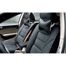 Wenchang Shop C Kahverengi Tarzı Audı-A6 Avant Honda-Cıvıc Bmw-1 Volkswagen-Jetta Için Boyun Desteği Başlık Yastık Minderi Araba Iç Mekan (Yurt Dışından)