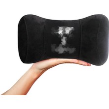 Wenchang Shop C 1 Adet Gri Stil Tesla Model 3 Model S Model x Model Y Için Araç Baş Yastığı Boyun Desteği Yumuşak Süet Araç Aksesuarları (Yurt Dışından)