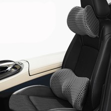 Wenchang Shop C Mavi Stil Araba Başlık Yastığı Destek Seyahat Evrensel Yumuşak Boyun Yastıkları Yastık Bellek Köpük Araba Bel Desteği Otomatik Başlık Yastığı (Yurt Dışından)