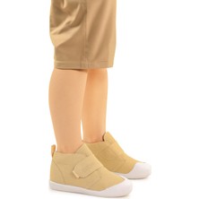 Kiko Kids Winnie İlk Adım Cırtlı Erkek Bebek Günlük Bot Ayakkabı