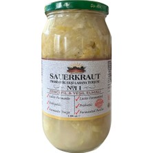 Şifa Ana Sauerkraut (Ekşi Lahana Turşusu) NO11 Zencefil & Yeşil Elmalı  (1000CC.)