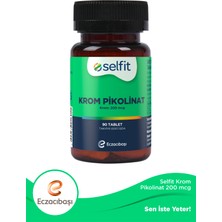 Selfit Krom Pikolinat 200 Mcg 90 Tablet