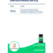 Selfit Krom Pikolinat 200 Mcg 90 Tablet