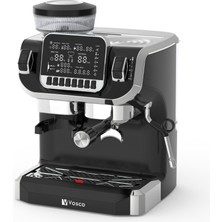 Vosco Barista Dijital Espresso Kahve Makinesi Öğütücülü VST-520EC